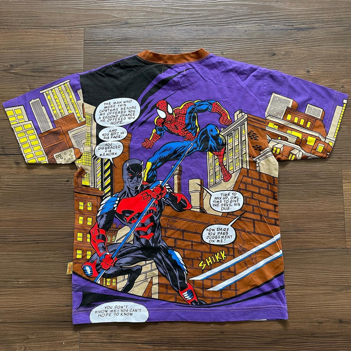 Vintage AOP Spiderman 1996 Marvel Comics Tee – ReviveArchives